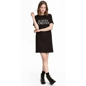 Justin Forever H&M T-Shirt Dress